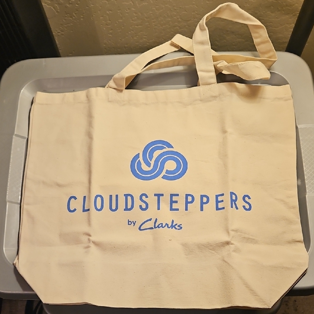 Clarks x Cloudsteppers Extra Large Canvas Tote